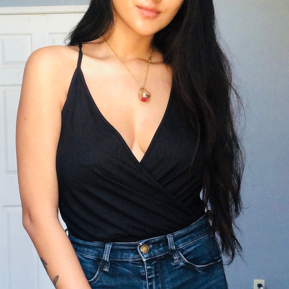 Classy V-neck Bodysuit